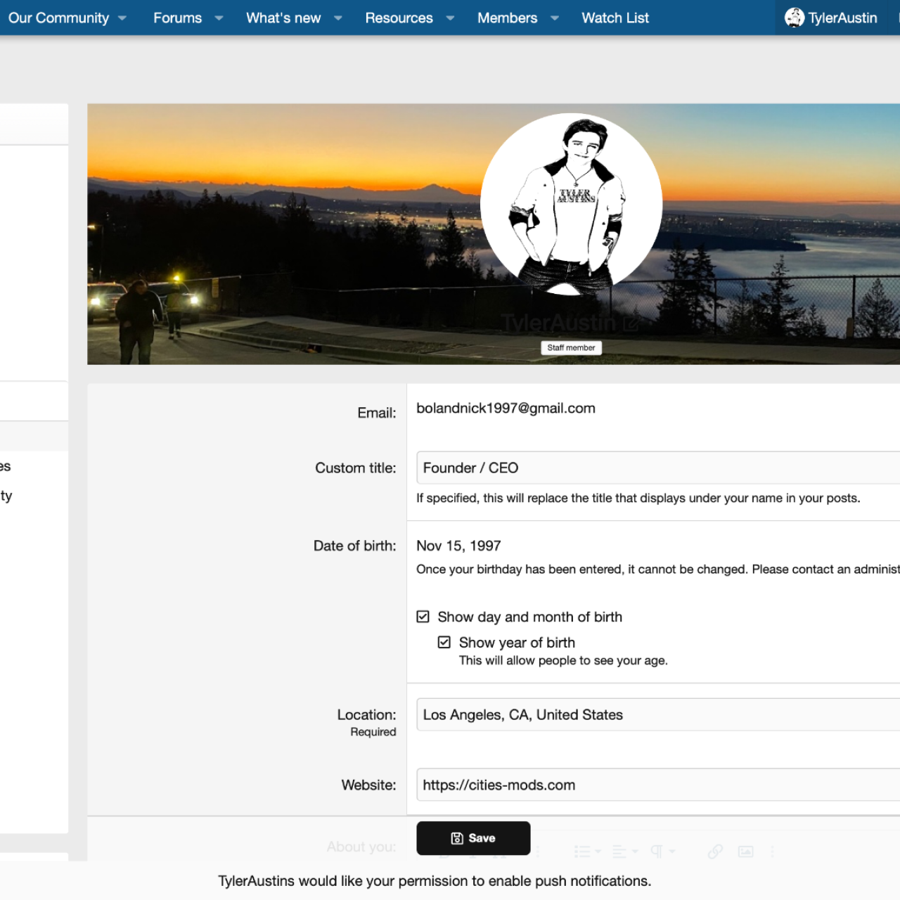 [NICK97] Custom Account Details - XF2