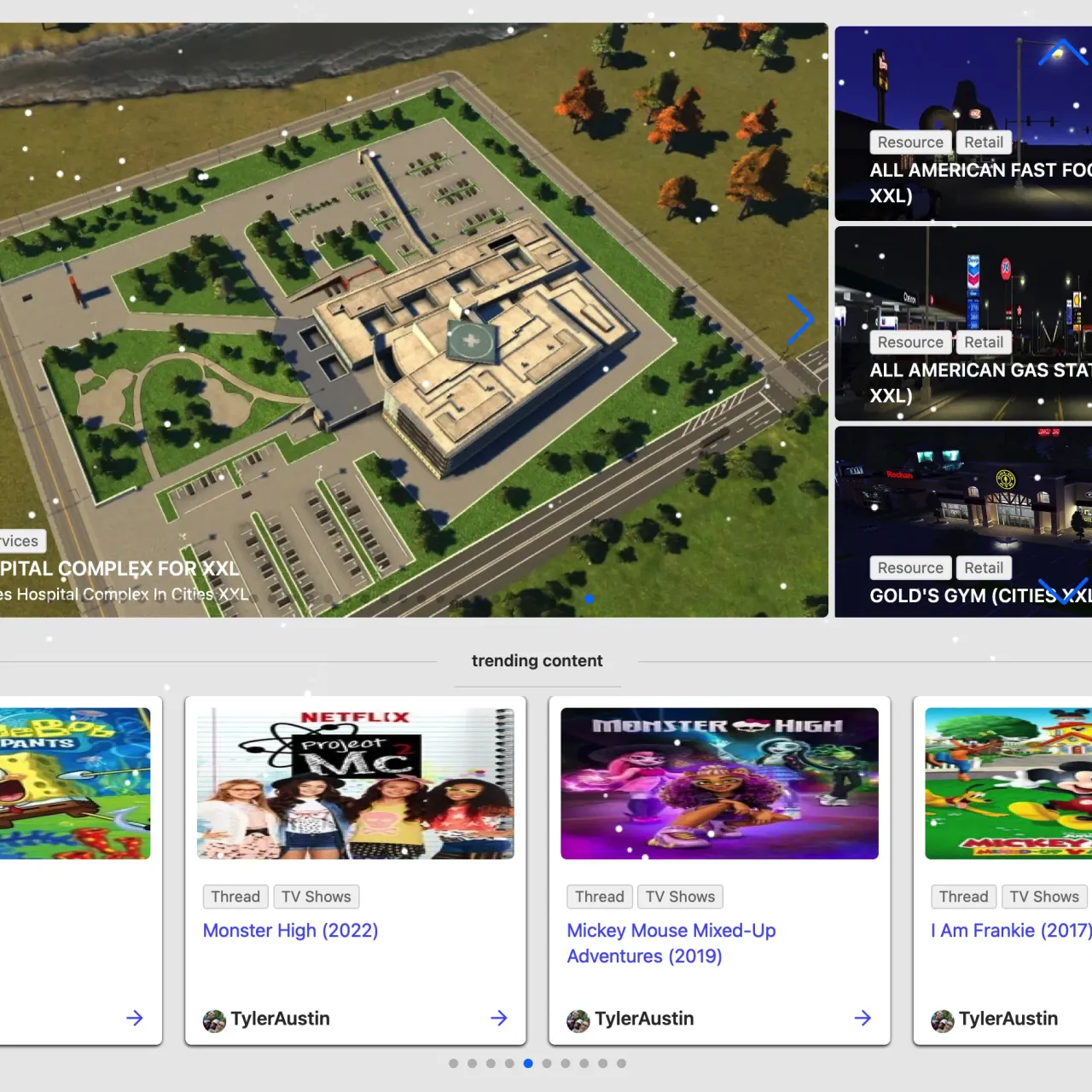 [TylerAustin] Homepage & Portal - XF2